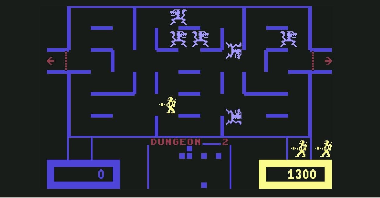 Wizard of Wor HTML5 screenshot