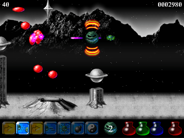 Wizball screenshot