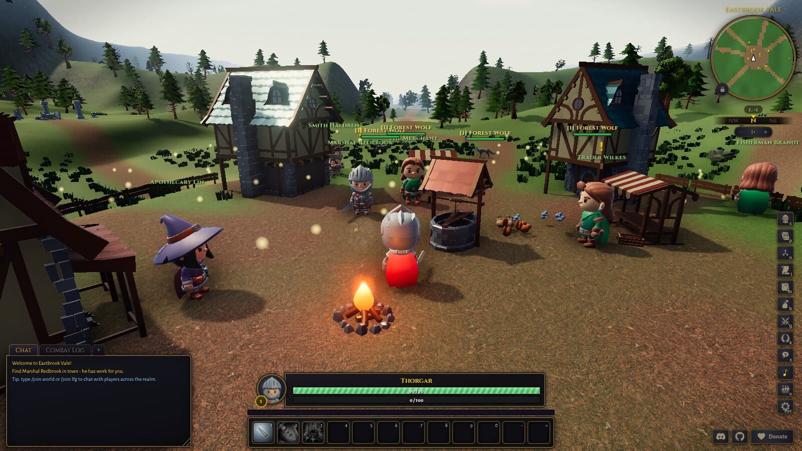 World of ClaudeCraft screenshot