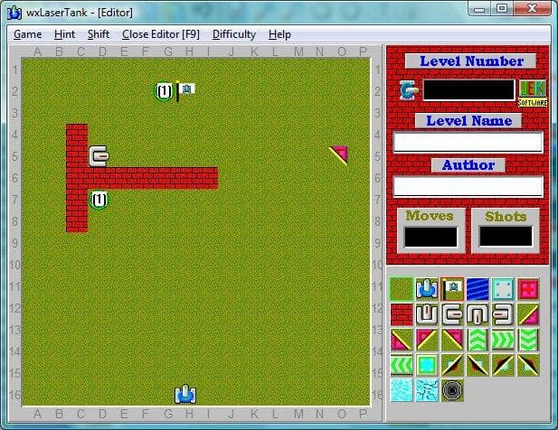 wxLaserTank screenshot