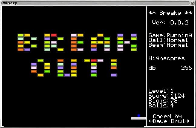 Xbreaky screenshot