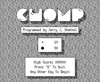 Xchomp screenshot