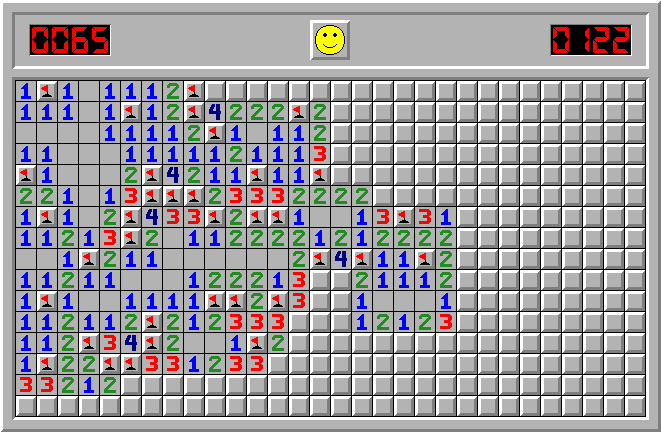xdémineur screenshot