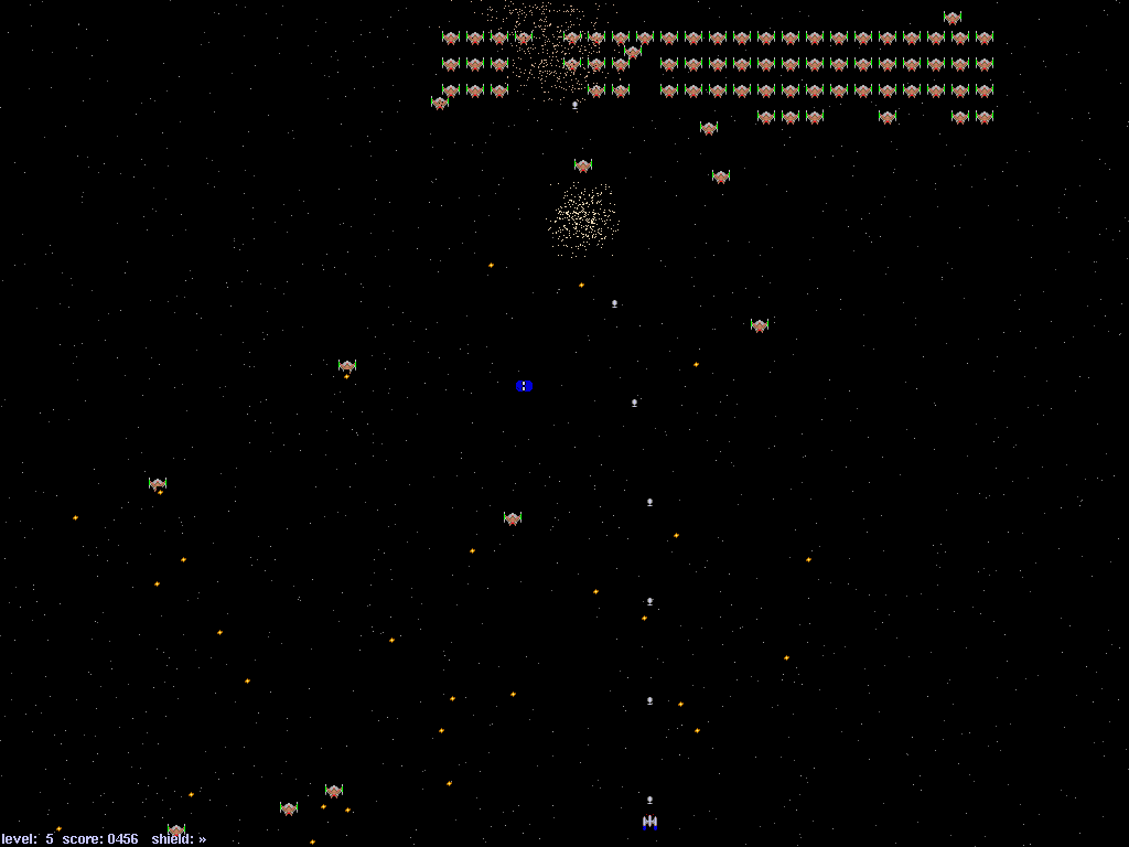 XGalaga++ screenshot