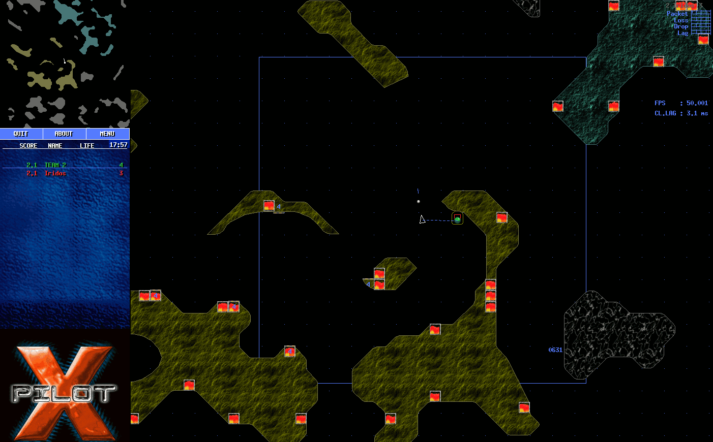 XPilot NG screenshot