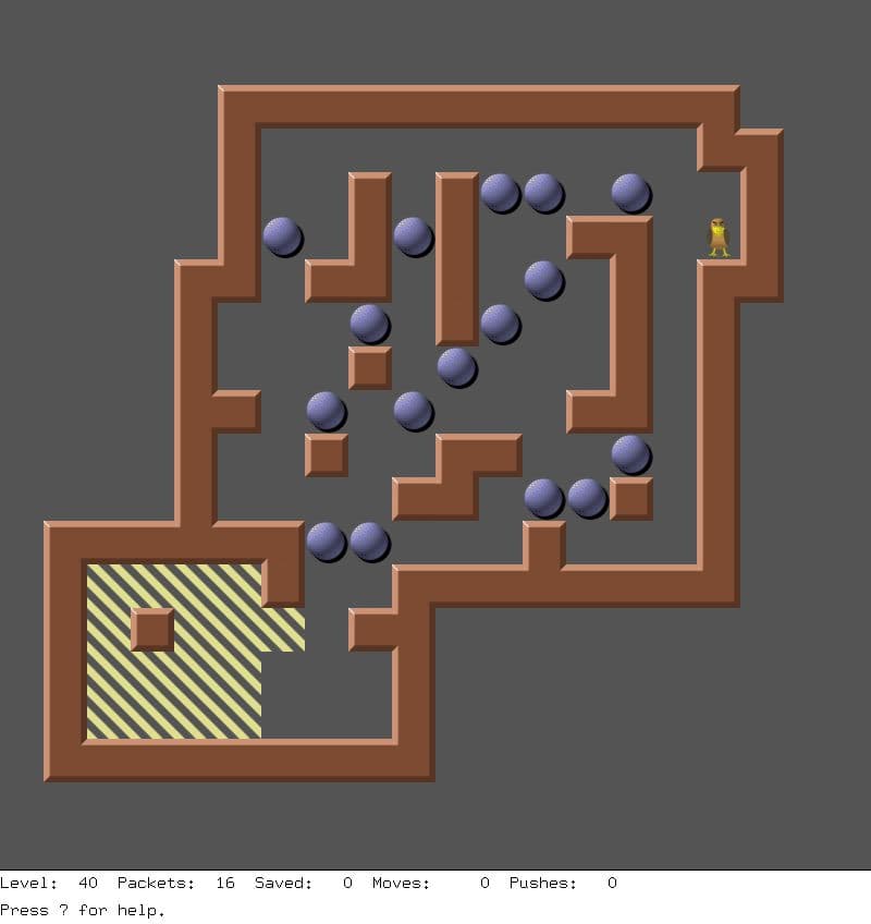 XSokoban screenshot