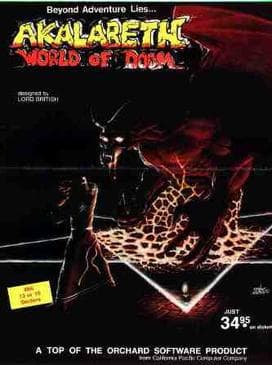 Akalabeth: World of Doom cover art