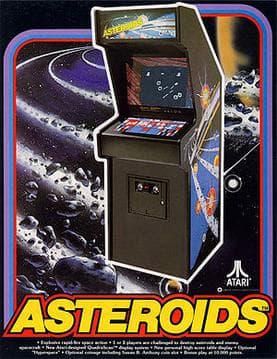 Asteroids cover art