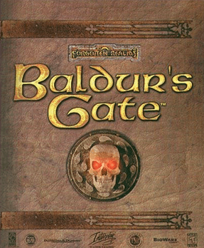 Baldur's Gate cover art