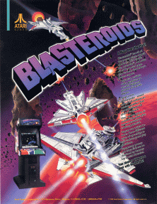Blasteroids cover art
