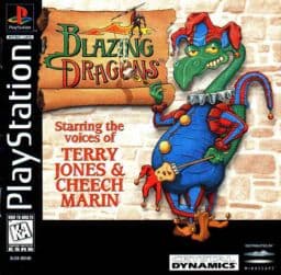 Blazing Dragons cover art