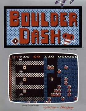 Boulder Dash cover art