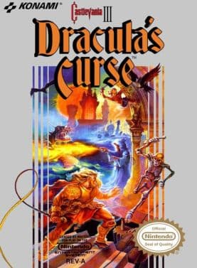 Castlevania III: Dracula's Curse cover art