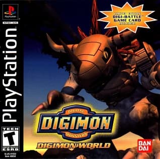 Digimon World cover art
