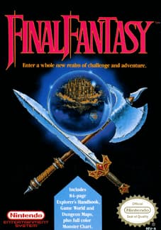 Final Fantasy cover art