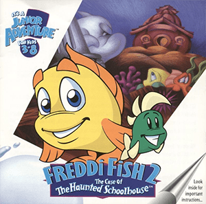 Freddi Fish 2: The Case of the Haunted Schoolhouse cover art