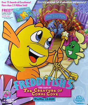 Freddi Fish 5: The Case of the Creature of Coral Cove cover art