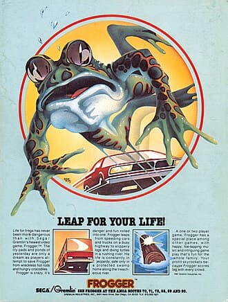 Frogger cover art