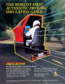 Hard Drivin' cover art