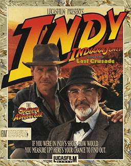 Indiana Jones and the Last Crusade: The Graphic Adventure cover art