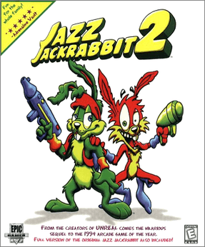 Jazz Jackrabbit 2 cover art