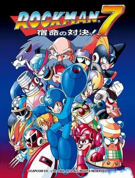 Mega Man 7 cover art