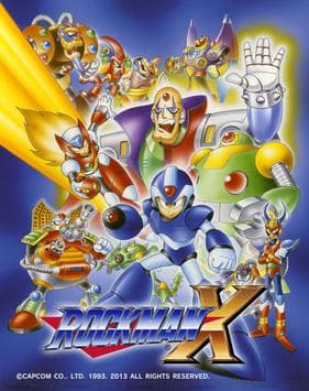 Mega Man X cover art