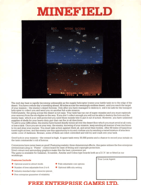 Minefield cover art