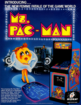 Ms. Pac-Man cover art