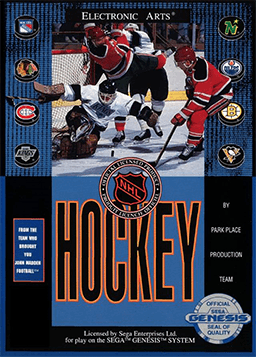 NHL Hockey cover art