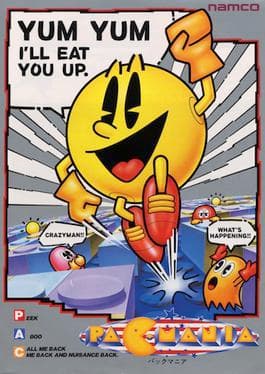 Pac-Mania cover art