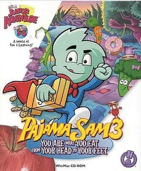 Pajama Sam 3: You Are What You Eat From Your Head To Your Feet cover art