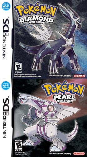 Pokémon Diamond and Pearl cover art
