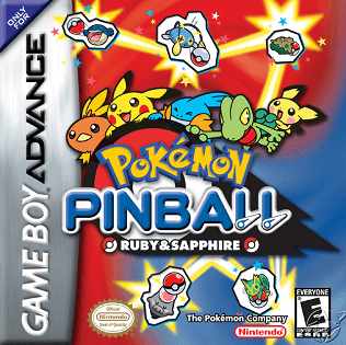 Pokémon Pinball: Ruby & Sapphire cover art
