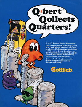 Q*bert cover art