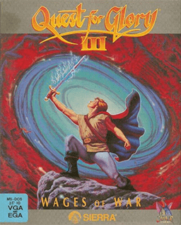 Quest for Glory III: Wages of War cover art
