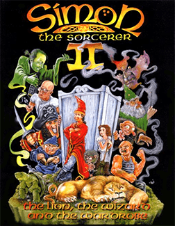 Simon the Sorcerer II: The Lion, the Wizard and the Wardrobe cover art