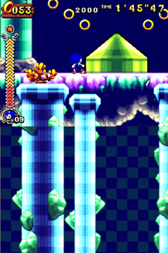 Sonic Rush Adventure cover art