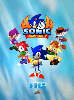 Sonic the Fighters cover art