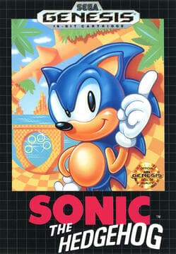 Sonic the Hedgehog cover art