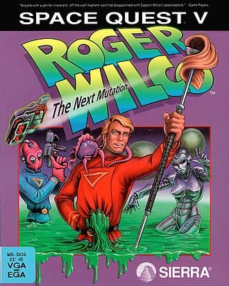 Space Quest V cover art