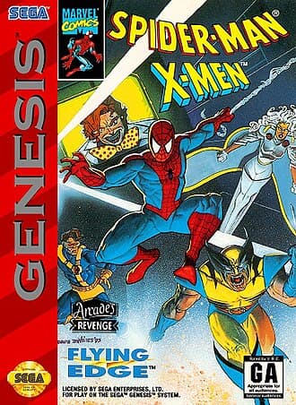 Spider-Man and the X-Men in Arcade's Revenge cover art