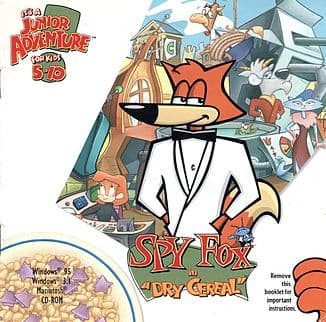 Spy Fox in "Dry Cereal" cover art