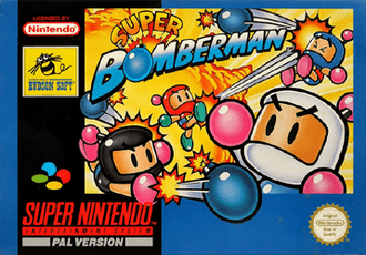 Super Bomberman cover art