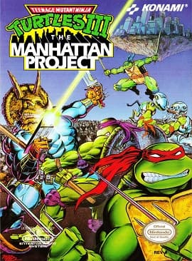 Teenage Mutant Ninja Turtles III: The Manhattan Project cover art