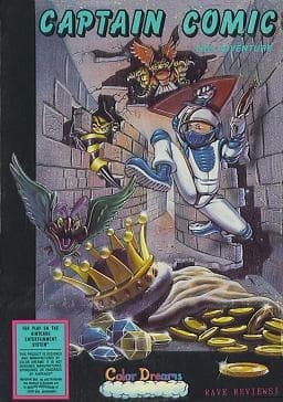 The Adventures of Captain Comic cover art
