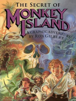 The Secret of Monkey Island cover art