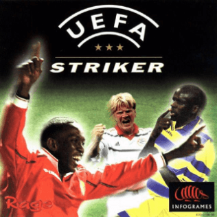 UEFA Striker cover art