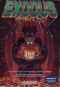 Ultima III: Exodus cover art