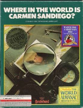 Where in the World Is Carmen Sandiego? (1985) cover art